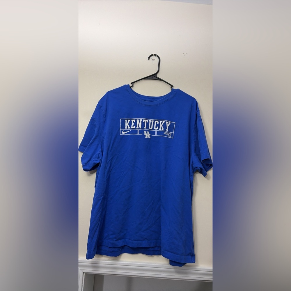 Nike Blue Tee with Logo